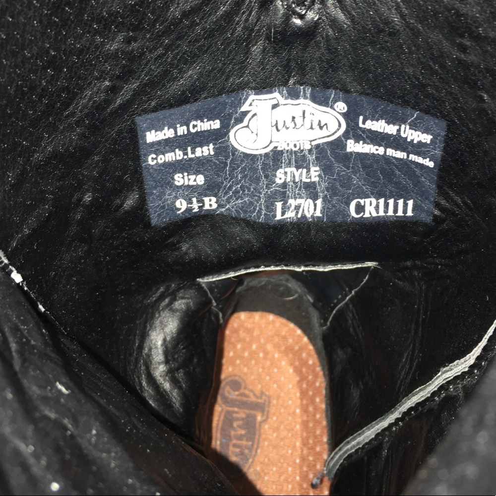 Women’s Justin boots